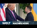 UKRAINE-KRIEG: Ringen um Friedenslösung! – Selenskyj kündigt zeitnahes Treffen mit Trump an! | LIVE