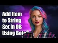 How to Add an Item to a String Set in DynamoDB Using Boto3