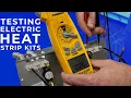 Basisprincipes voor het testen van elektrische verwarmingsstripsets