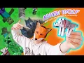 FREE Ashen Wolf Papercraft Real-World Inspiration Minecraft Template
