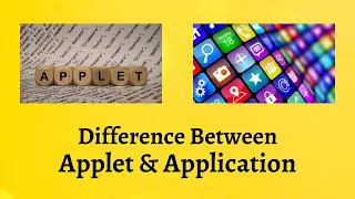 Difference Between Applet and Application Applets vs Applications Which One is Right for You