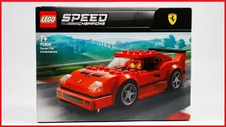 LEGO 75890 Speed Champions Ferrari F40 Competizione Speed Build