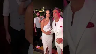 وائل كفوري برفقة المذيعة رانيا مذبوح ابو ظبي 