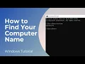 How to Find Your Computer Name on Windows 11