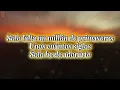 Vicente Fernández - Un Millón de Primaveras (Letra)