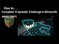 How To Complete It Spreads Challenge in Minecraft