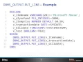 DBMS OUTPUT Package V1 0 Java tutorials