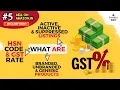 Ep How to Find GST Rate HSN Code Amazon Product Statuses Branded Unbranded Generic Products