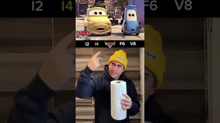 Cars the Movie Characters - Vocally Reimagined 🏎️🤯 #BeLoud @pixar #Cars20