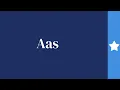 Download Lagu How to pronounce aas | Somali pronunciation