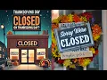 What s Open and Closed on Thanksgiving A Quick Guide for Last-Minute Shoppers