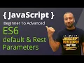javascript bangla tutorial 66 default and rest parameter