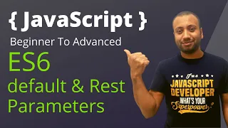javascript bangla tutorial 66 default and rest parameter