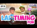 Aadi and Gogu Ep 13 Lap Timing Fun Coding for Kids