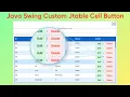 Part-3 Java Swing Modern JTable with Edit Delete Buttons Custom UI Design