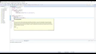 Constructor Constructor chain and access modifier java