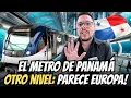 Lagu El Metro de Panamá es OTRO NIVEL: parece Europa... pero es Latinoamérica 🚅🇵🇦