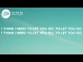 Demi Lovato – Let You Go (Lyrics)