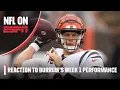 Joe Burrow looked completely OUT OF SYNC in loss to Browns - Kimberley A Martin NFL on ESPN