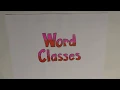 Episode 4 Word classes