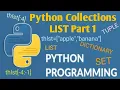 Python Collections tutorial for beginners Part 1 Python Tutorial for Beginners -