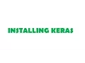 Installing Keras Library
