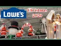 Lowes Christmas 2020 Store Tour - Inflatables Outdoor Decor Blow Molds Lights and More