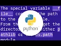 How do I get the full path of the current file s directory