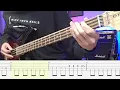 Sevendust - Praise - Bass Tab | Lesson | Cover | Tutorial