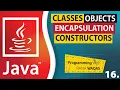 JAVA Classes Objects Encapsulation Constructors OOP in JAVA