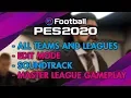 eFootball PES 2020 EARLY ACCESS | All Teams, All Leagues and MASTER LEAGUE GAMEPLAY