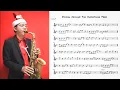 Lagu Rockin' Around the Christmas Tree (easy solo) for saxophone