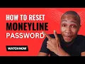 How to Reset JMMB MoneyLine Password