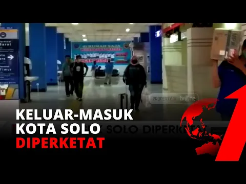 Keluar-Masuk Solo Diperketat, Pengelola Terminal Terus Awasi Penumpang | tvOne