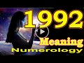 Angel Number Meanings 1992 Seeing 1992 Numerology Box