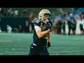 Navy Football Slot Back Eli Heidenreich Offensive Coordinator Grant Chesnut News Conference UNT