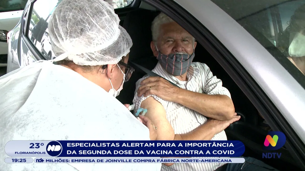 Especialistas alertam para a importância da segunda dose da vacina contra a Covid-19