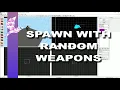 HAMMER SDK How to Make Players Spawn with Random Weapons