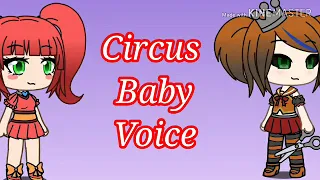 Download FnaF ar circus Baby and Scrap baby Voice Gacha Life MP3
