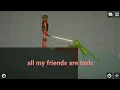 Download Lagu all my friends are toxic / melon playground