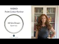 Paint Colour Review Benjamin Moore White Down OC-131