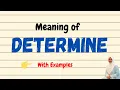 Determine Meaning - Daily Vocabulary Word