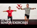 30 Min Senior Exercises at Home with Chair Workouts Seated Exercises for Seniors Over 60 Elderly