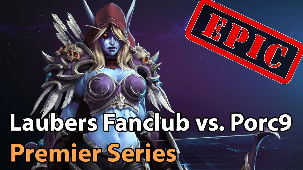 ► EPIC Heroes of the Storm: Laubers Fanclub vs. Porc9 - HeroesHype Premier Series