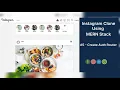 Instagram Clone using Mern Create Auth Routes