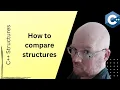 How to compare structure variables -
