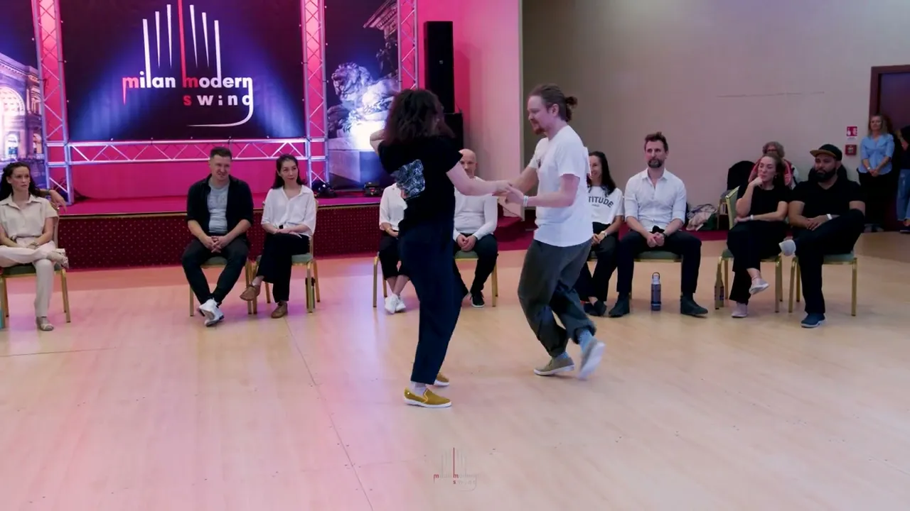 Philipp Wolff & Ekaterina Wolff - 3rd place Strictly Open Finals - Milan Modern Swing 2024