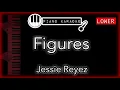 Figures (LOWER -3) - Jessie Reyez - Piano Karaoke Instrumental