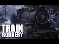 RED DEAD REDEMPTION 2 - First Train Robbery Leviticus Cornwall Train Robbery