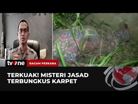 Misteri Jasad Terbungkus Karpet Terungkap, Pelaku Masih Remaja